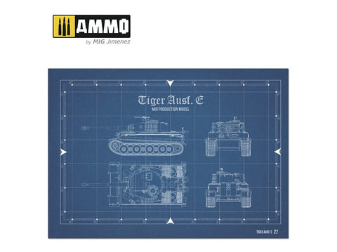 AMMO MIG Tiger I Ausf. E – vizualus gidas (daugiakalbis), Steel Series 4