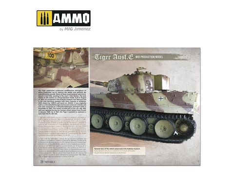 AMMO MIG Tiger I Ausf. E – vizualus gidas (daugiakalbis), Steel Series 4