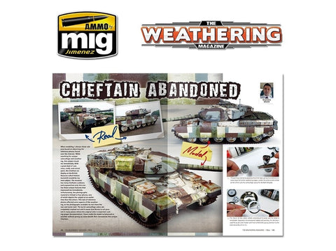 Žurnalas The Weathering Magazine Nr. 18 REAL (anglų) – AMMO by Mig Jimenez