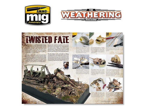 AMMO MIG TWM Nr.9 žurnalas: K.O. & Wrecks, anglų k., sendinimo technikos