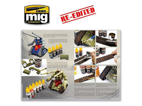 AMMO MIG In Combat: Mechų dažymo technikos knyga (anglų k.), 92 p., 3 leid.