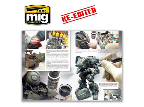 AMMO MIG In Combat: Mechų dažymo technikos knyga (anglų k.), 92 p., 3 leid.