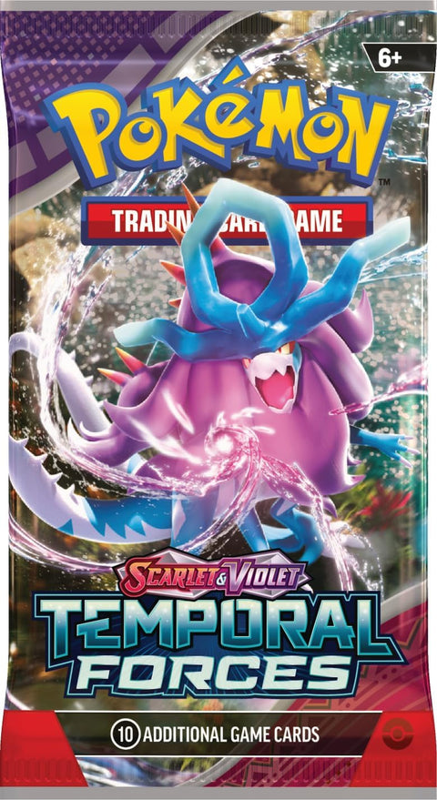 Pokemon Scarlet & Violet Temporal Forces pusė booster dėžės (EN)