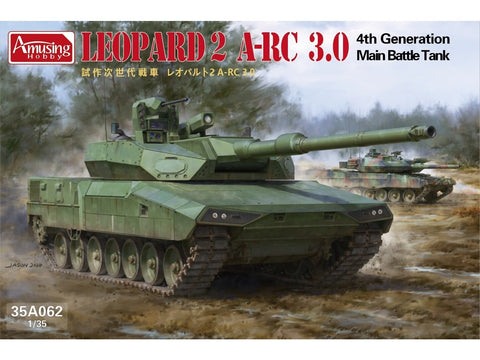 Amusing Hobby Leopard 2 A-RC 3.0 plastikinis tankas 1/35