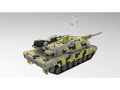 KF51 Panther 4 kartos tanko 1/35 plastikinis surenkamas modelis