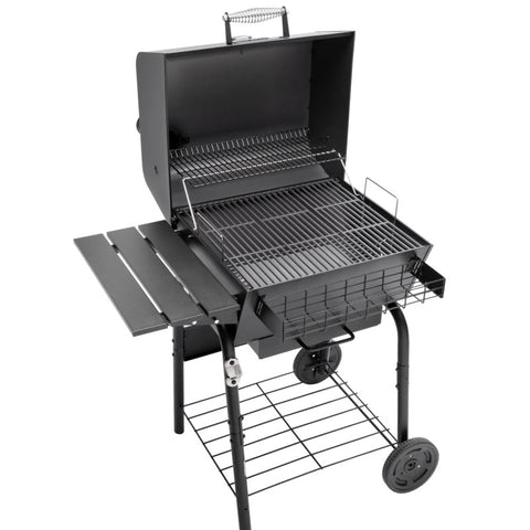 Anglinis grilis Char-Broil Charcoal M su termometru ir ketaus grotelėmis