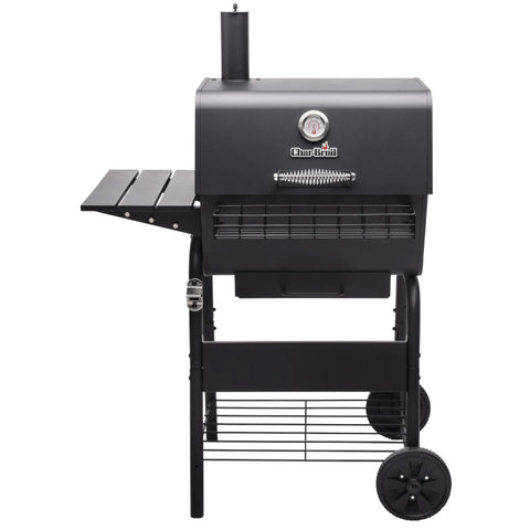 Anglinis grilis Char-Broil Charcoal M su termometru ir ketaus grotelėmis