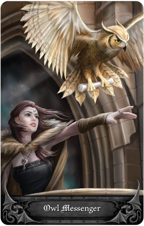 Anne Stokes Gothic Oracle Kortų ir knygos rinkinysHOBI.LT 🇱🇹