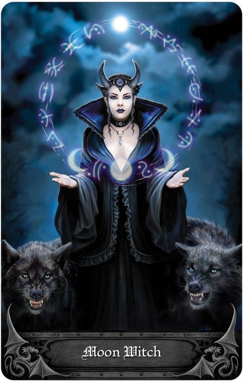 Anne Stokes Gothic Oracle Kortų ir knygos rinkinysHOBI.LT 🇱🇹