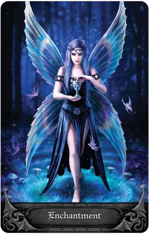 Anne Stokes Gothic Oracle Kortų ir knygos rinkinysHOBI.LT 🇱🇹