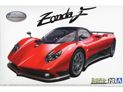 Aoshima Pagani Zonda F 2005 plastikinis modelis 1/24