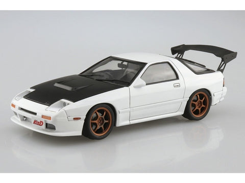 Aoshima Initial D Mazda RX-7 FC3S Hakone versija 1/24 surenkamas modelis