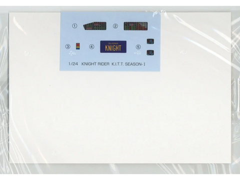 Aoshima Knight Rider K.I.T.T. 1/24 plastikinis surenkamas modelis (06320)