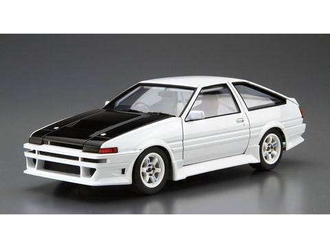 Aoshima Toyota Sprinter Trueno AE86 1/24 surenkamas plastikinis modelis