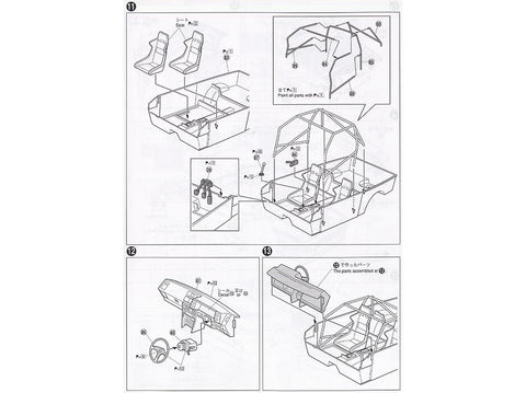 Aoshima Toyota Sprinter Trueno AE86 1/24 surenkamas plastikinis modelis