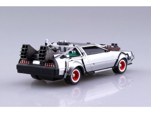 Aoshima DeLorean DMC-12 Atgal į ateitį III 1:43 plastikinis rinkinys