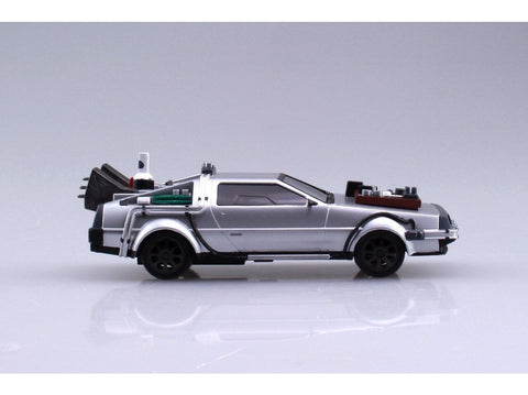 Aoshima DeLorean DMC-12 Atgal į ateitį III 1:43 plastikinis rinkinys