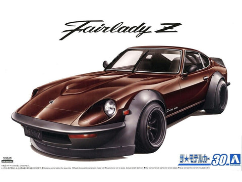 Aoshima Nissan Fairlady Z S30 Aero Custom 1975 1/24 modelis