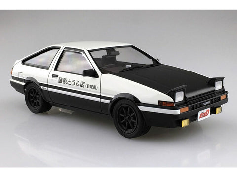 Aoshima Initial D AE86 Trueno Fujiwara Takumi 1/24 surenkamas modelis Vol.37