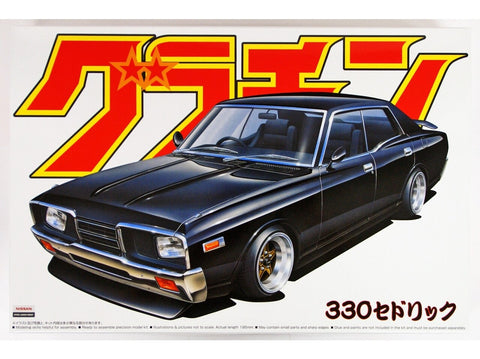 Aoshima Grand Champion Nissan Cedric/Gloria 330 1/24 surenkamas modelis
