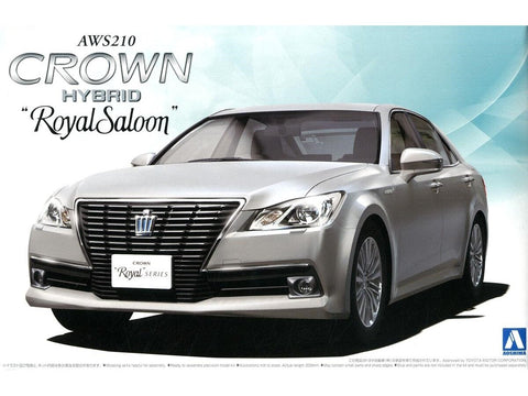 Aoshima Toyota Crown Hybrid Royal Saloon G 2012 1/24 surenkamas modelis