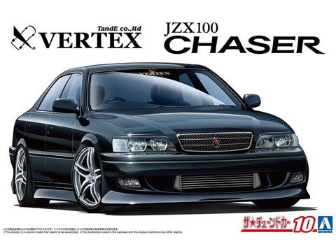 Aoshima 1/24 Toyota Chaser JZX100 Tourer V '98 Vertex plastikinis modelis