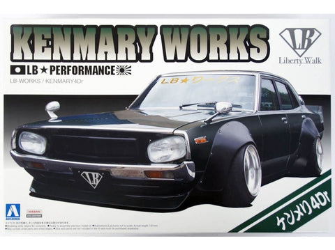 Aoshima Kenmary Works LB Performance 4 durų 2015 1/24 surinkimo rinkinys