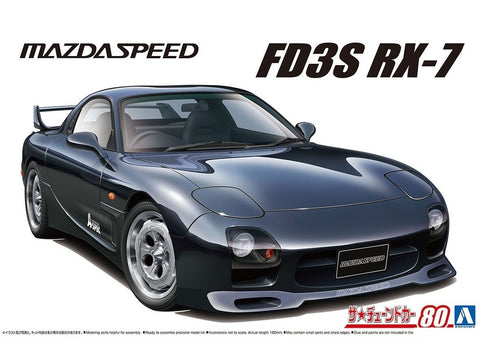 Aoshima Mazdaspeed A-Spec RX-7 FD3S ’99 1/24 plastikinis surenkamas modelis