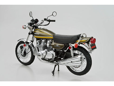 Aoshima Kawasaki Z1A 900 Super4 1974 1/12 plastikinis surenkamas modelis