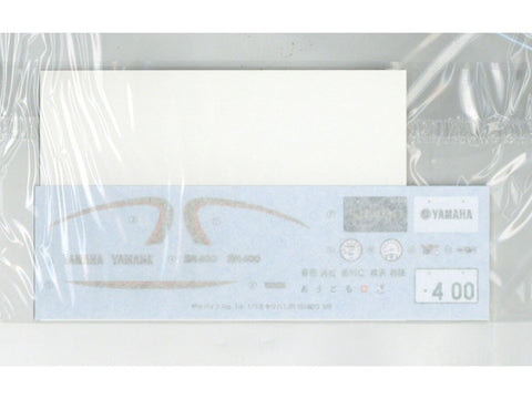 Aoshima Yamaha 1JR SR400 ’98 motociklo modelis 1/12 – plastikinis, surenkamas