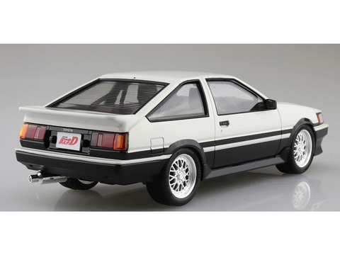 Aoshima Initial D AE86 Levin Wataru Akiyama 1/24 surenkamas modelis