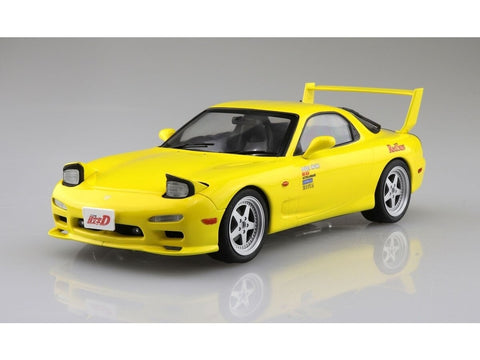 Aoshima Initial D Mazda RX-7 FD3S Keisuke Takahashi 1/24 plastikinis modelis