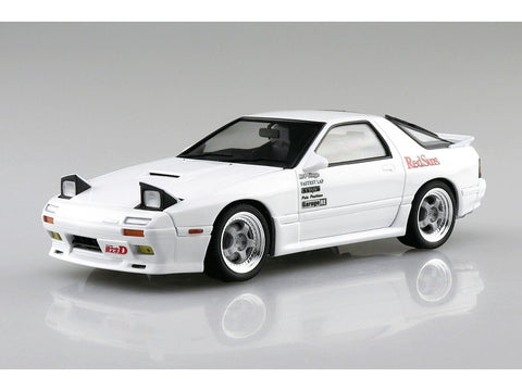 Aoshima Initial D Mazda RX-7 FC3S Akina Battle 1/24 plastikinis modelis