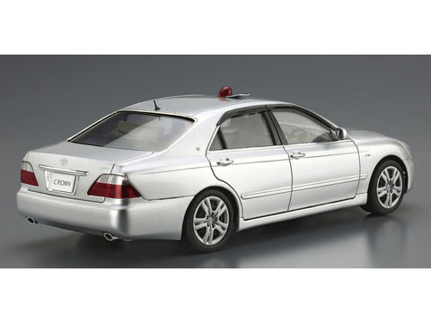 Aoshima Toyota Crown GRS182 2005 policijos automobilis, 1/24 rinkinys