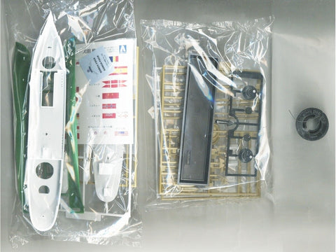 Aoshima Gorch Fock 1/350 – plastikinis 3 stiebų barko modelis