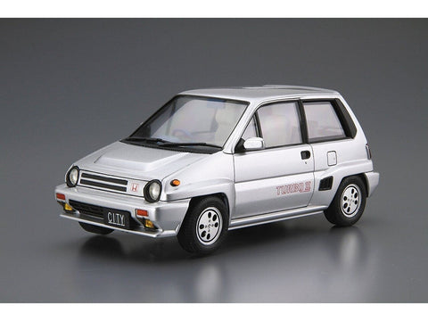 Aoshima Honda City Turbo II 1985 1/24 plastikinis surenkamas modelis
