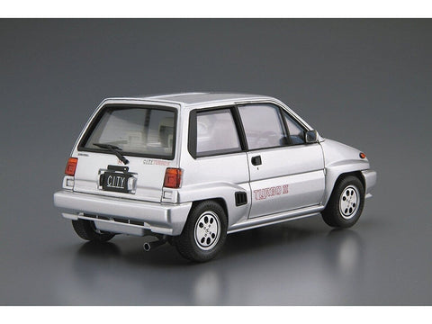 Aoshima Honda City Turbo II 1985 1/24 plastikinis surenkamas modelis