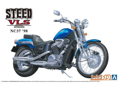 Aoshima Honda NC37 Steed VLS '98 1/12 plastikinis surenkamas motociklo modelis
