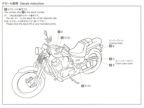 Aoshima Honda NC37 Steed VLS '98 1/12 plastikinis surenkamas motociklo modelis