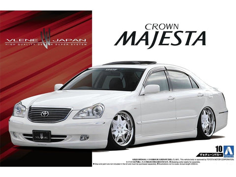 Aoshima Toyota Crown Majesta UZS186 Vlene Japan 1/24 plastikinis modelis