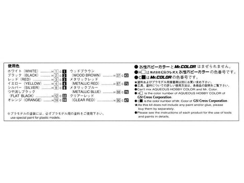 Aoshima Nissan Skyline Hakosuka LB-Works 2 durų 1/24 surinkimo rinkinys