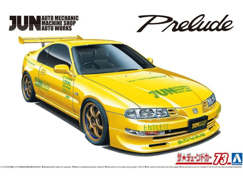 Aoshima JUN Auto Honda Prelude BB1 1991 – 1/24 surenkamas plastikinis modelis