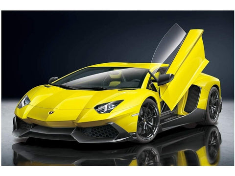 Aoshima Lamborghini Aventador 50° Anniversario 1/24 surenkamas modelis