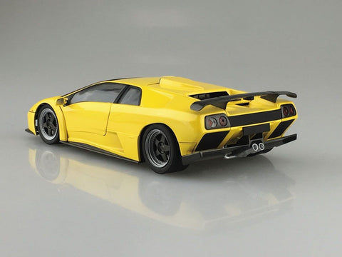 Aoshima Lamborghini Diablo GT 1/24 plastikinis modelio rinkinys
