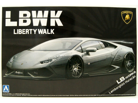 Aoshima LB-WORKS Lamborghini Huracan Ver.2 surenkamas plastikinis modelis
