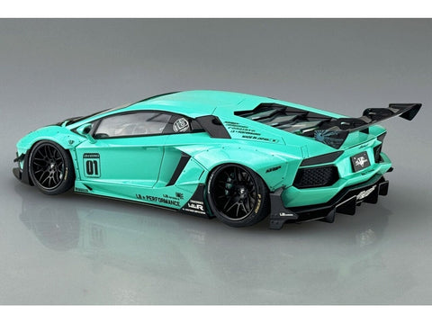 Aoshima LB-Works Lamborghini Aventador Limited Edition rinkinys
