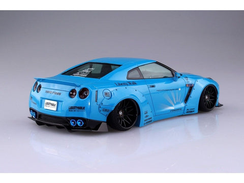 Aoshima Nissan GT-R R35 LB Works Ver.1 1/24 plastikinis surinkimo rinkinys