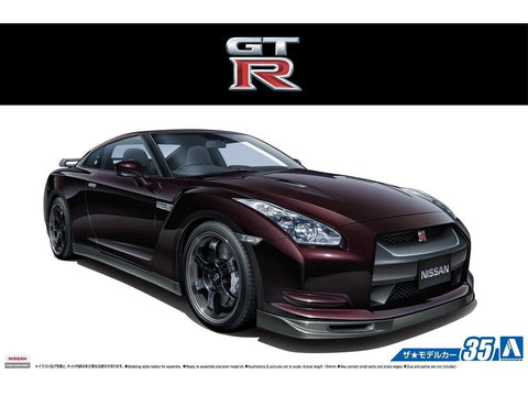 Aoshima Nissan GT-R R35 Spec-V ’09 1/24 surenkamas modelis