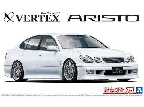 Aoshima Toyota Aristo JZS161 Vertex 2000 1/24 plastikinis modelis