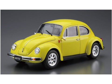 Aoshima Volkswagen Beetle 1303S 1973 1/24 plastikinis surenkamas rinkinys